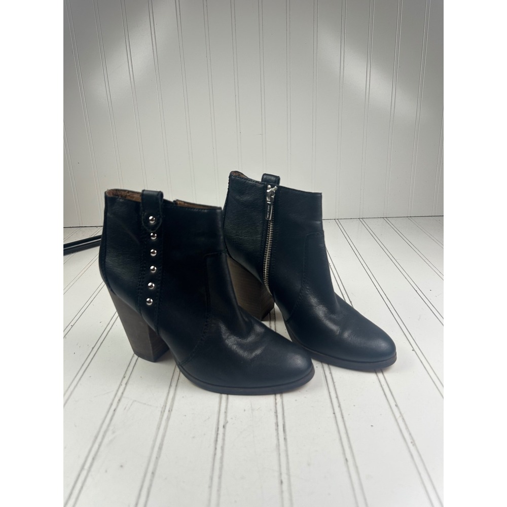 COACH Vintage Leather Studded Ankle Boots Women's Size 7 - Picture 12 of 14